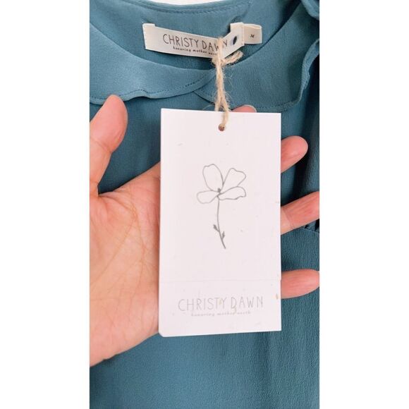 Christy Dawn The Helina silk maxi Dress Medium - Picture 10 of 14